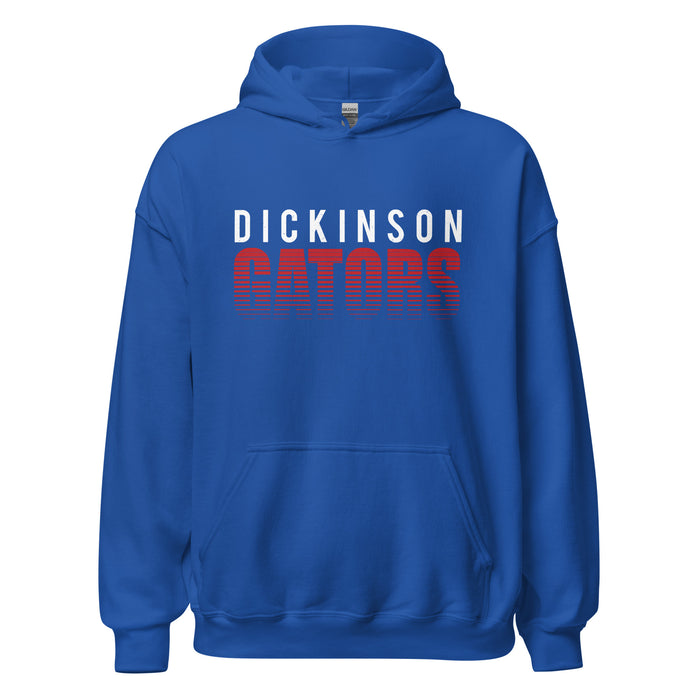 Dickinson High School Gators Royal Blue Classic Unisex Hoodie 024