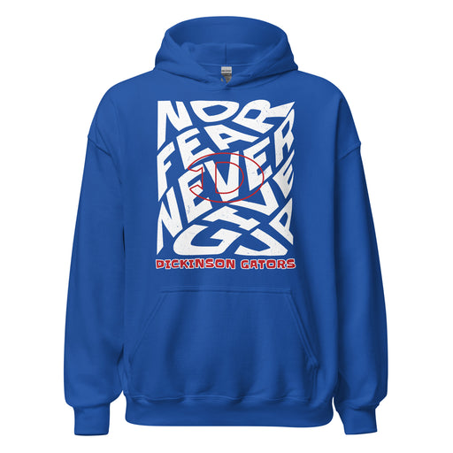 Dickinson High School Gators Royal Blue Classic Unisex Hoodie 236