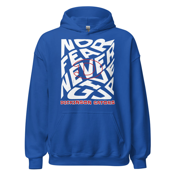 Dickinson High School Gators Royal Blue Classic Unisex Hoodie 236