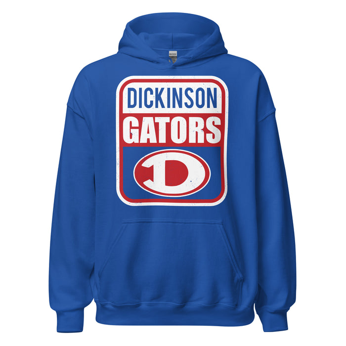 Dickinson High School Gators Royal Blue Classic Unisex Hoodie 001