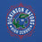 Close-up view of Dickinson High School Gators Royal Blue Classic Unisex Hoodie 227