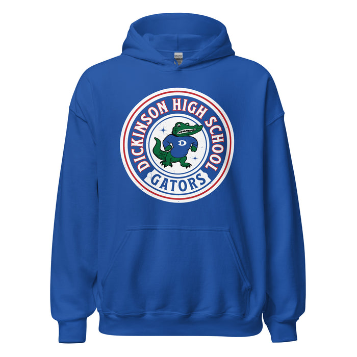 Dickinson High School Gators Royal Blue Classic Unisex Hoodie 220