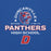 Close-up view of Duncanville High School Panthers Royal Blue Classic Unisex Hoodie 222