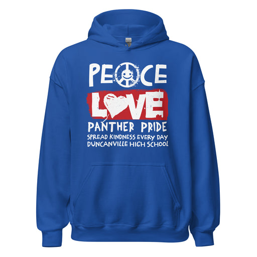 Duncanville High School Panthers Royal Blue Classic Unisex Hoodie 240