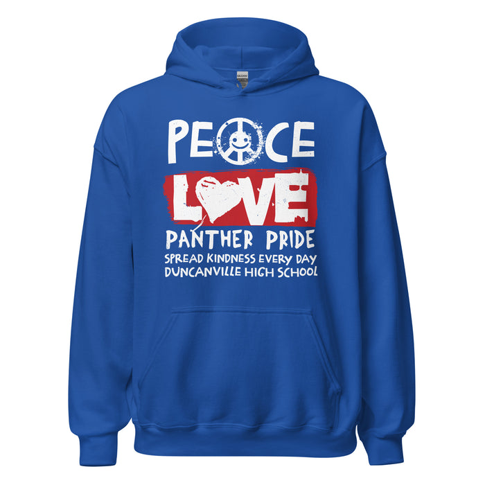 Duncanville High School Panthers Royal Blue Classic Unisex Hoodie 240