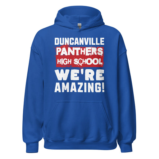 Duncanville High School Panthers Royal Blue Classic Unisex Hoodie 231