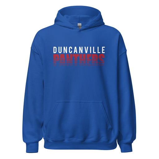 Duncanville High School Panthers Royal Blue Classic Unisex Hoodie 024