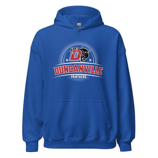 Duncanville High School Panthers Royal Blue Classic Unisex Hoodie 221