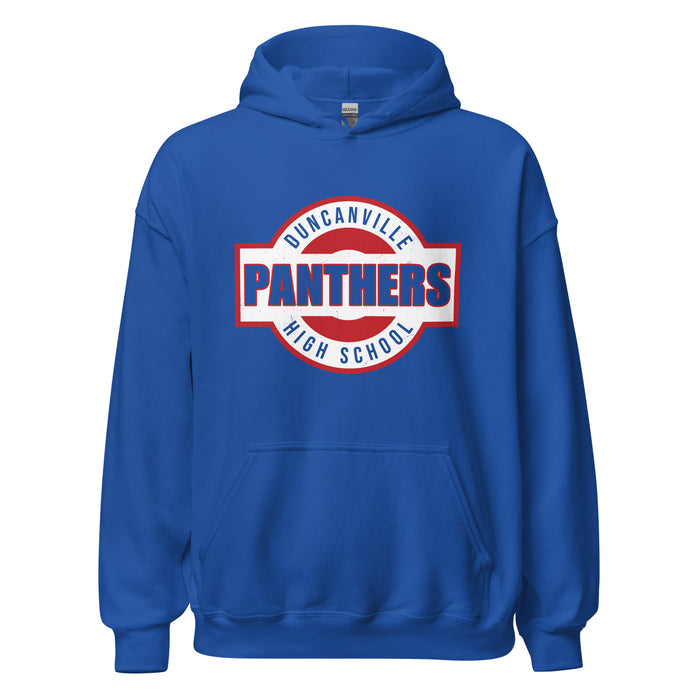 Duncanville High School Panthers Royal Blue Classic Unisex Hoodie 011