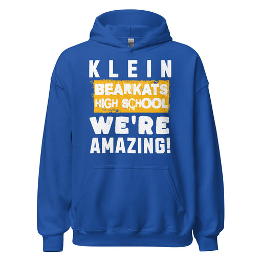 Klein High School Bearkats Royal Blue Classic Unisex Hoodie 231