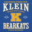 Close-up view of Klein High School Bearkats Royal Blue Classic Unisex Hoodie 230
