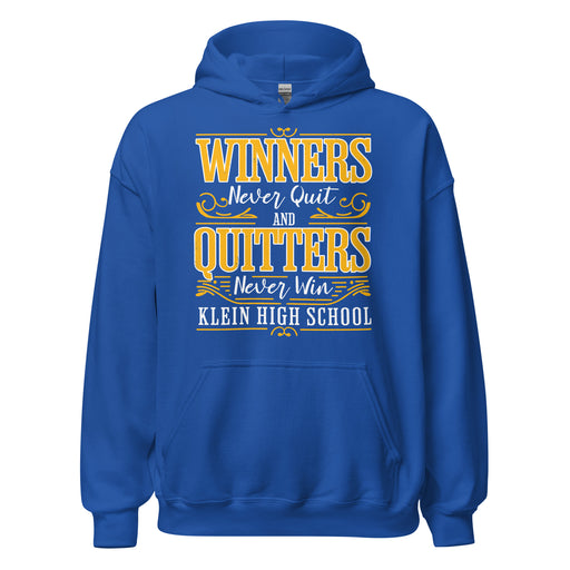 Klein High School Bearkats Royal Blue Classic Unisex Hoodie 237