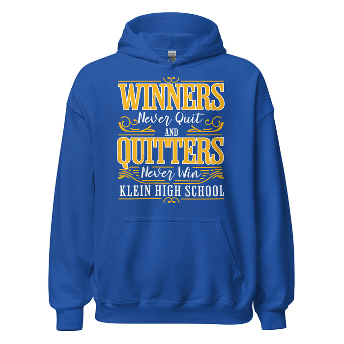 Klein High School Bearkats Royal Blue Classic Unisex Hoodie 237