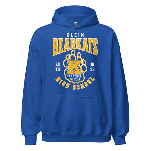 Klein High School Bearkats Royal Blue Classic Unisex Hoodie 213