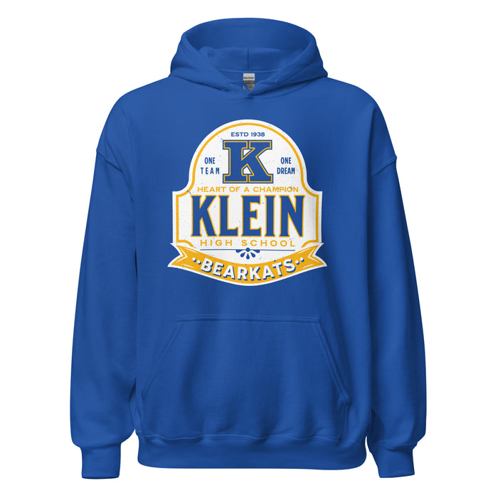 Klein High School Bearkats Royal Blue Classic Unisex Hoodie 219