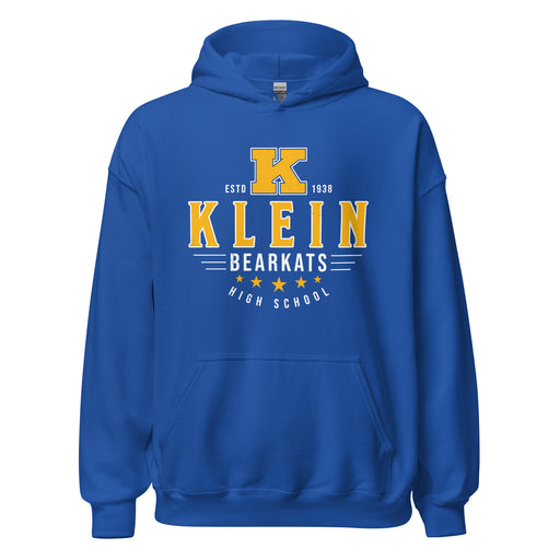 Klein High School Bearkats Royal Blue Classic Unisex Hoodie 217