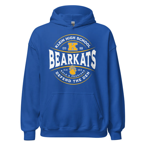 Klein High School Bearkats Royal Blue Classic Unisex Hoodie 218