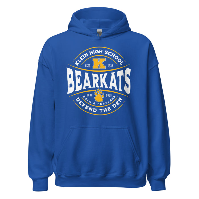 Klein High School Bearkats Royal Blue Classic Unisex Hoodie 218