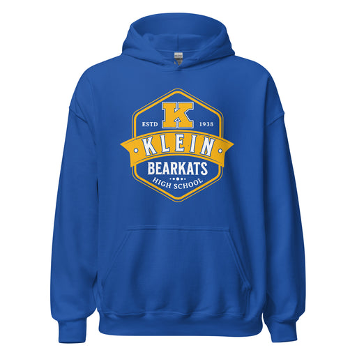 Klein High School Bearkats Royal Blue Classic Unisex Hoodie 209