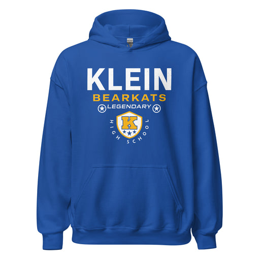 Klein High School Bearkats Royal Blue Classic Unisex Hoodie 003