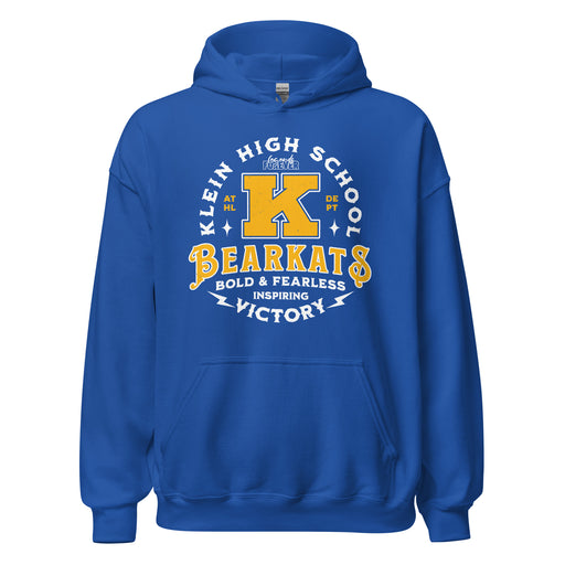 Klein High School Bearkats Royal Blue Classic Unisex Hoodie 206