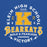 Close-up view of Klein High School Bearkats Royal Blue Classic Unisex Hoodie 206