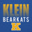 Close-up view of Klein High School Bearkats Royal Blue Classic Unisex Hoodie 224