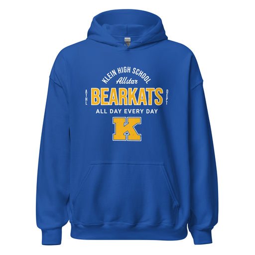 Klein High School Bearkats Royal Blue Classic Unisex Hoodie 040