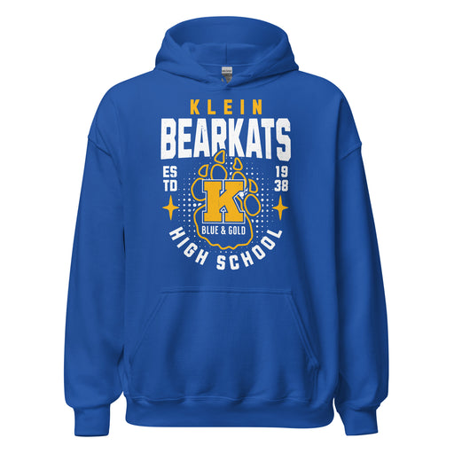 Klein High School Bearkats Royal Blue Classic Unisex Hoodie 204