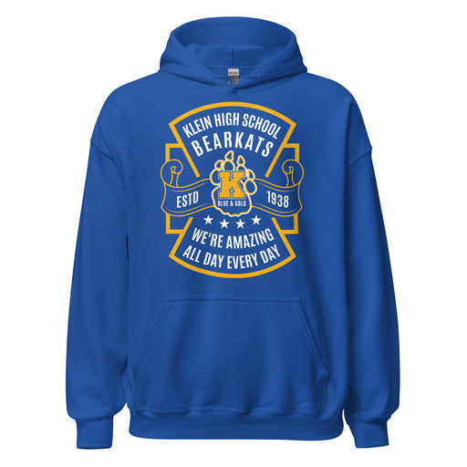 Klein High School Bearkats Royal Blue Classic Unisex Hoodie 207