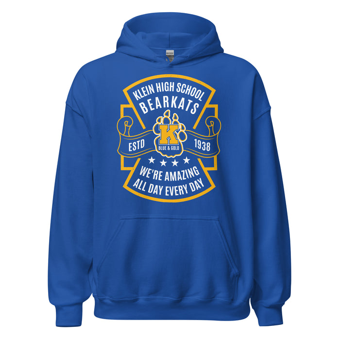 Klein High School Bearkats Royal Blue Classic Unisex Hoodie 207