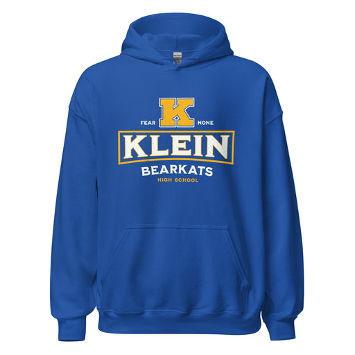 Klein High School Bearkats Royal Blue Classic Unisex Hoodie 202