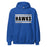 Hebron High School Hawks Royal Blue Classic Unisex Hoodie 098