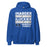 Hebron High School Hawks Royal Blue Classic Unisex Hoodie 238