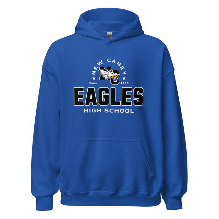 New Caney High School Eagles Royal Blue Classic Unisex Hoodie 222