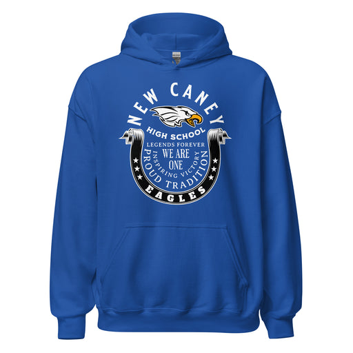 New Caney High School Eagles Royal Blue Classic Unisex Hoodie 229