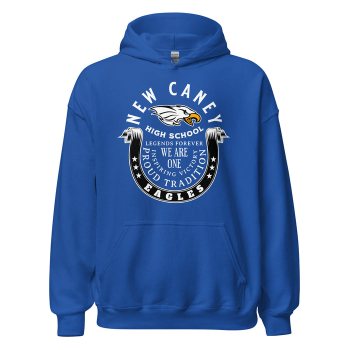New Caney High School Eagles Royal Blue Classic Unisex Hoodie 229