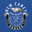 Close-up view of New Caney High School Eagles Royal Blue Classic Unisex Hoodie 229