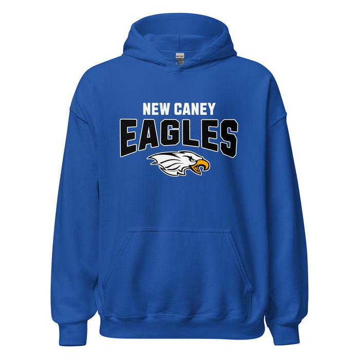 New Caney High School Eagles Royal Blue Classic Unisex Hoodie 234