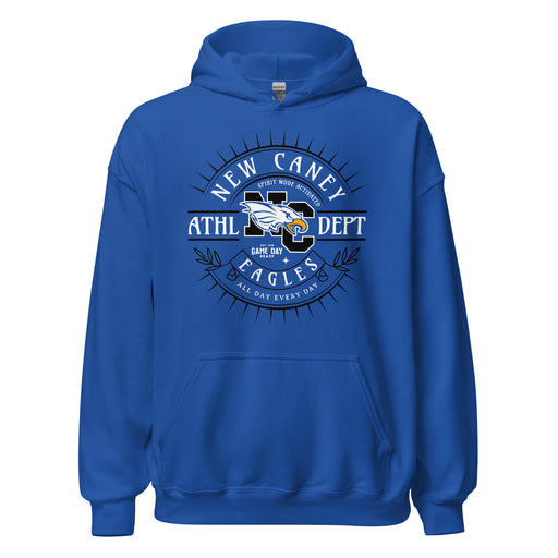 New Caney High School Eagles Royal Blue Classic Unisex Hoodie 201