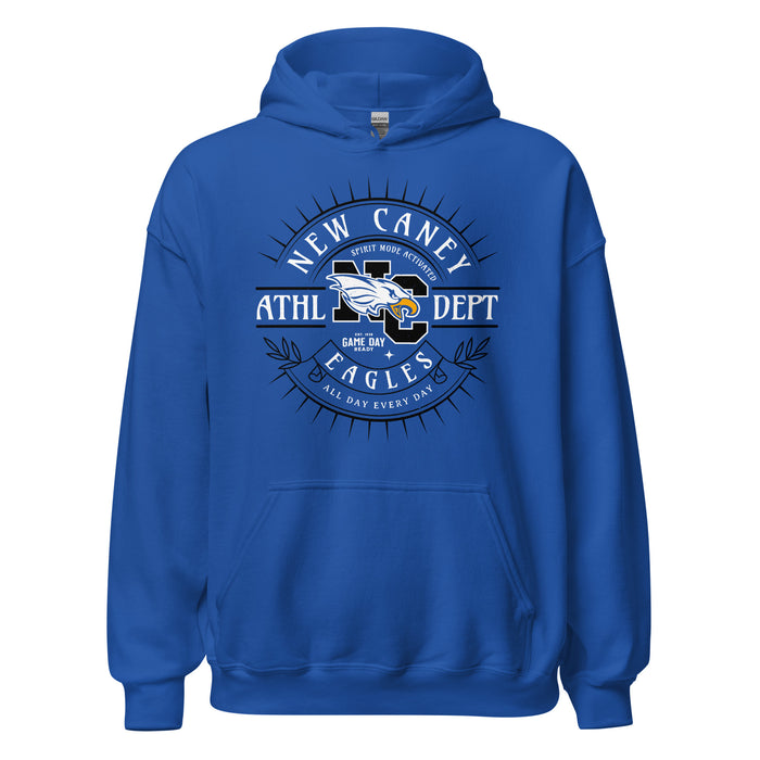 New Caney High School Eagles Royal Blue Classic Unisex Hoodie 201