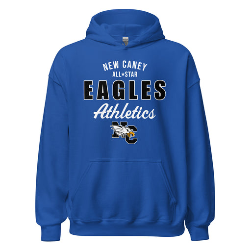 New Caney High School Eagles Royal Blue Classic Unisex Hoodie 034