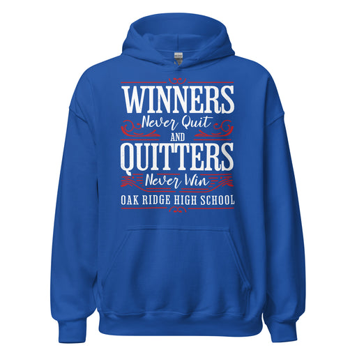 Oak Ridge High School War Eagles Royal Blue Classic Unisex Hoodie 237
