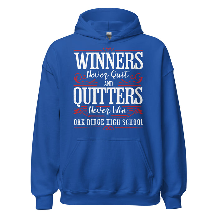 Oak Ridge High School War Eagles Royal Blue Classic Unisex Hoodie 237