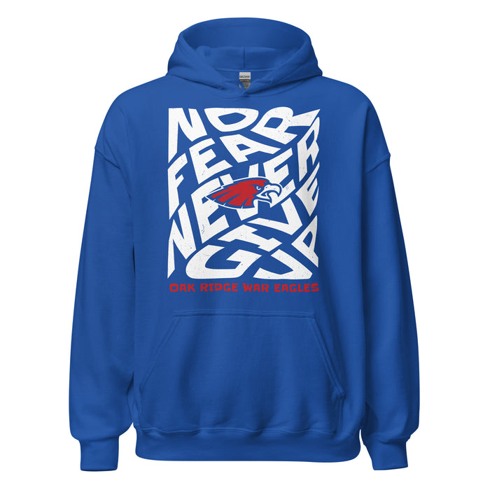 Oak Ridge High School War Eagles Royal Blue Classic Unisex Hoodie 236