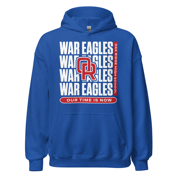 Oak Ridge High School War Eagles Royal Blue Classic Unisex Hoodie 235