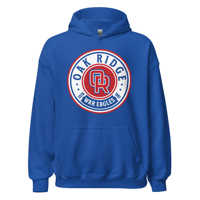 Oak Ridge High School War Eagles Royal Blue Classic Unisex Hoodie 220