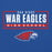 Close-up view of Oak Ridge High School War Eagles Royal Blue Classic Unisex Hoodie 049