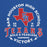 Close-up view of Sam Houston High School Texans Royal Blue Classic Unisex Hoodie 206