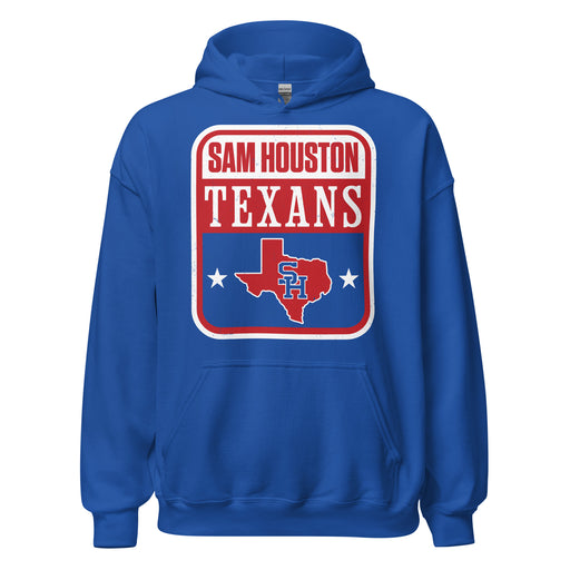 Sam Houston High School Texans Royal Blue Classic Unisex Hoodie 001